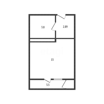 
  Продается студия 21.4 м². Фото 1.