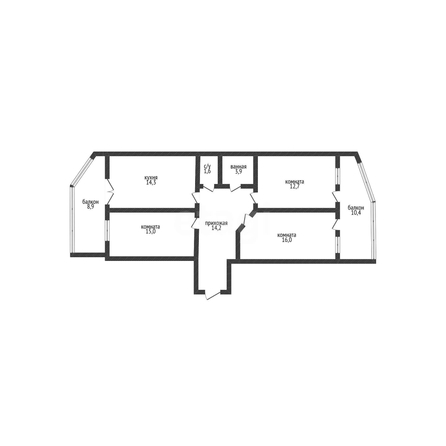 
  Продается 3-комн. квартира 79.1 м². Фото 2.