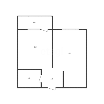 
  Продается 1-комн. квартира 35 м², в ЖК Краски, литера 6. Фото 1.