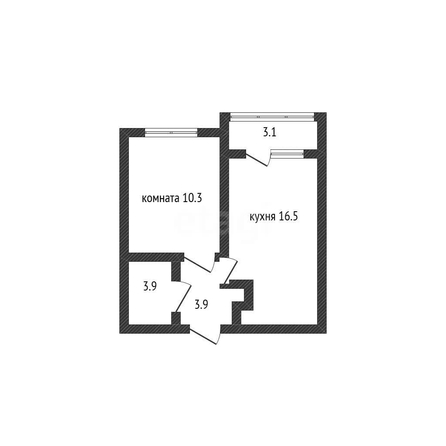 
  Продается 1-комн. квартира 34.6 м², в ЖК Ural (Урал). Фото 1.