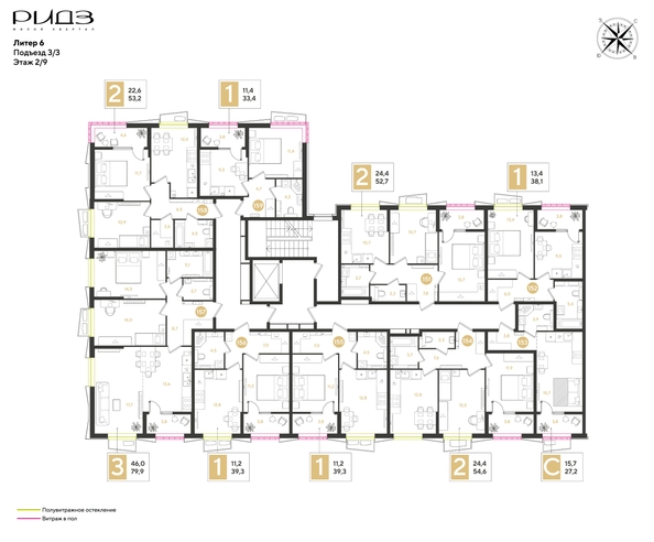 
  Продается 1-комн. квартира 38.1 м². Фото 2.