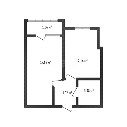 
  Продается 1-комн. квартира 37 м². Фото 1.