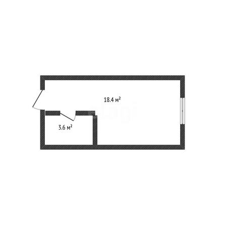 
  Продается студия 24 м². Фото 1.