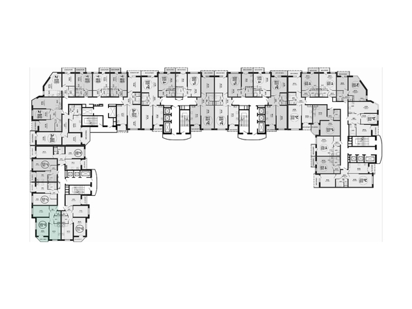 
  Продается 2-комн. квартира 55.35 м², в ЖК Гулливер, литер 3. Фото 2.