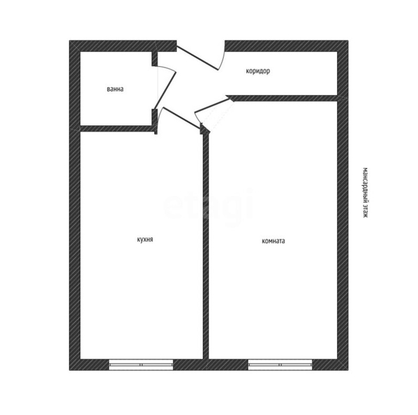 
  Продается 1-комн. квартира 38.7 м². Фото 1.