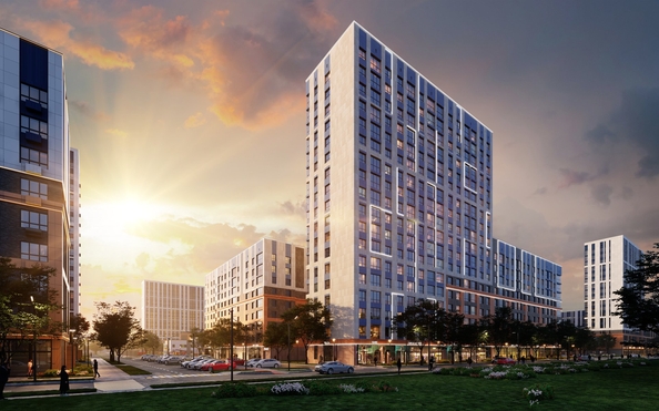 
  Продается 2-комн. квартира 70.5 м², в ЖК Архитектор, литера 4.1. Фото 1.