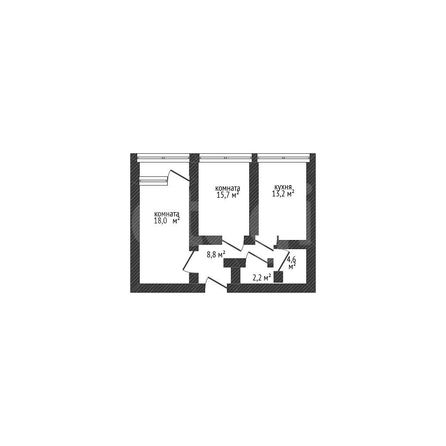 
  Продается 2-комн. квартира 62.5 м². Фото 1.