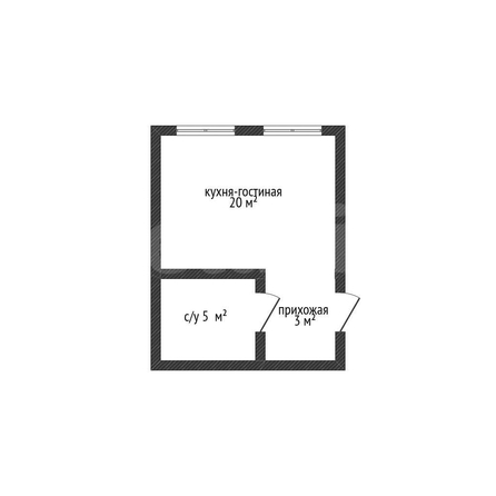 
  Продается студия 29.6 м². Фото 1.