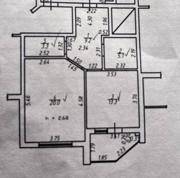 
  Продается 1-комн. квартира 51 м². Фото 11.