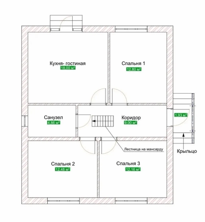
  Продается дом 100 м². Фото 4.