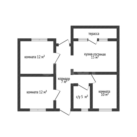 
  Продается коттедж 90 м². Фото 1.