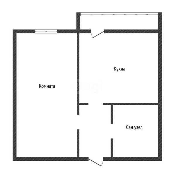
  Продается 1-комн. квартира 35.2 м², в ЖК Краски, литера 6. Фото 1.