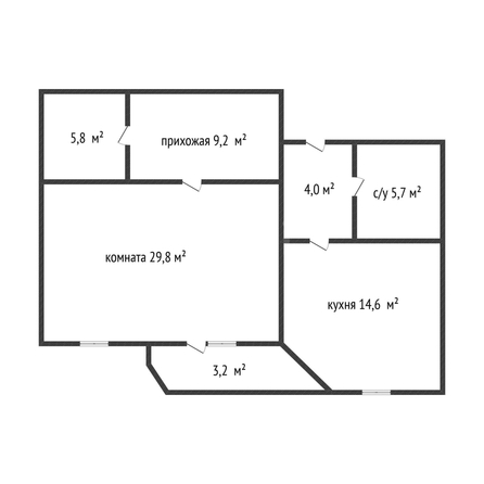 
  Продается 2-комн. квартира 71.5 м². Фото 2.