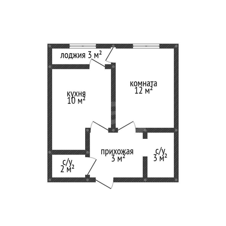 
  Продается 1-комн. квартира 33.5 м². Фото 1.