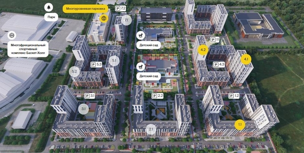 
  Продается 2-комн. квартира 48.8 м², в ЖК Архитектор, литера 4.2. Фото 10.
