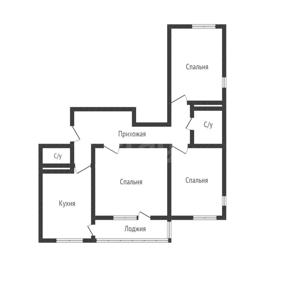 
  Продается 3-комн. квартира 76 м². Фото 1.