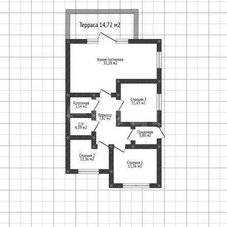 
  Продается дом 115.1 м². Фото 1.