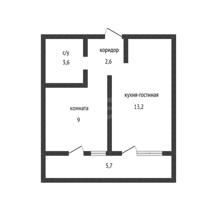 
  Продается 1-комн. квартира 29 м². Фото 1.