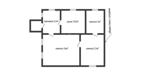 
  Продается дом 43.5 м². Фото 1.