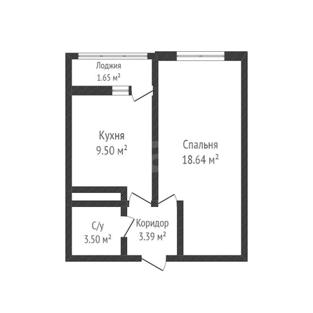 
  Продается 1-комн. квартира 35.1 м². Фото 1.