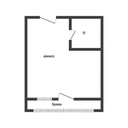
  Продается студия 24.3 м². Фото 1.