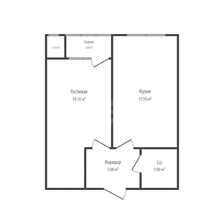 
  Продается 1-комн. квартира 47.2 м², в ЖК Сердце. Фото 2.