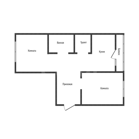 
  Продается 2-комн. квартира 60.2 м². Фото 1.