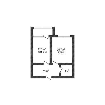 
  Продается 1-комн. квартира 35.6 м². Фото 1.