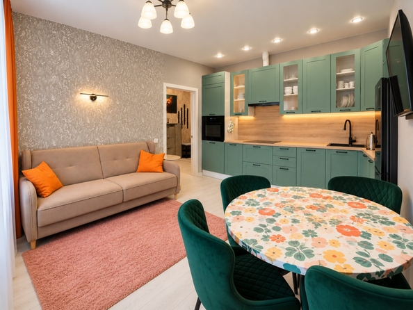 
  Продается 3-комн. квартира 64 м², в ЖК Зеленая территория, литера 1.1. Фото 1.