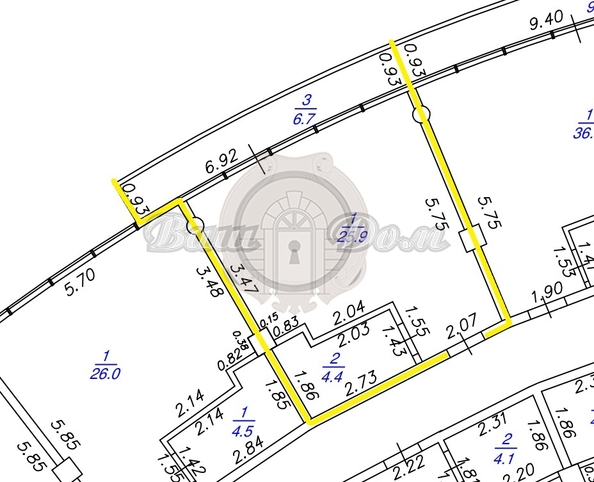 
  Продается 1-комн. квартира 37 м². Фото 16.