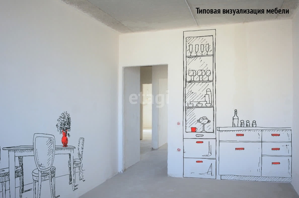 
   Продам 2-комнатную, 71.9 м², Тюльпановая ул, 10к4

. Фото 2.