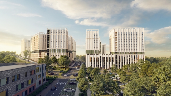 
  Продается 1-комн. квартира, 33.9 м², ЖК Моне. Дом у озера, литер 2.1
. Фото 5.