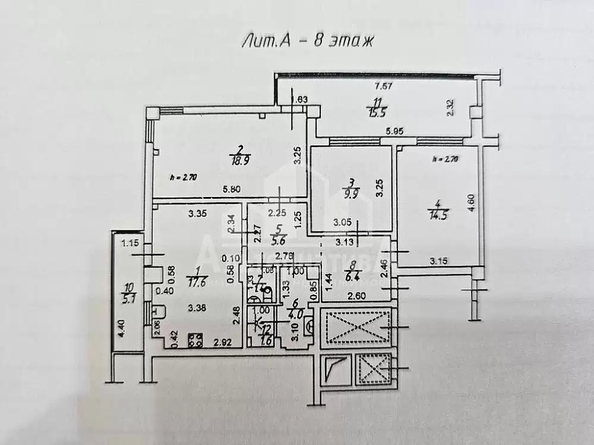 
  Продается 3-комн. квартира 79.9 м². Фото 19.