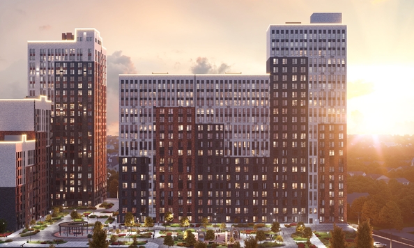 
  Продается 3-комн. квартира, 64.1 м², ЖК Резиденция СОФИ, литер 1 корпус 2
. Фото 1.