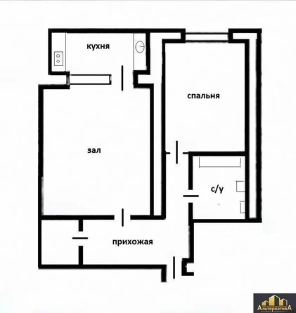 
  Продается 1-комн. квартира 35.8 м². Фото 9.