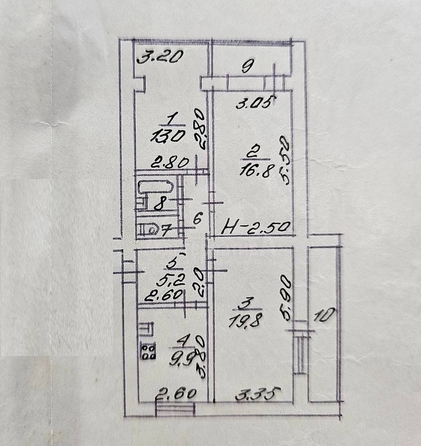 
  Продается 3-комн. квартира, 73.6 м², Куйбышева ул
. Фото 16.