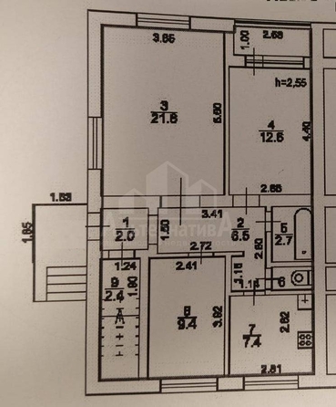 
  Продается 3-комн. квартира 65.7 м². Фото 10.