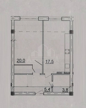 
  Продается 1-комн. квартира 52 м². Фото 12.