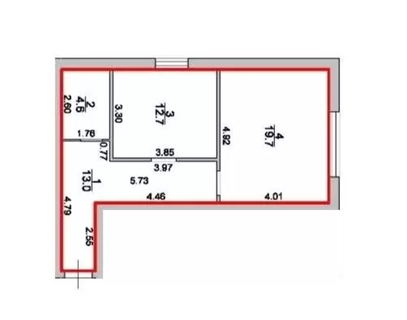 
  Продается 1-комн. квартира 50 м². Фото 8.
