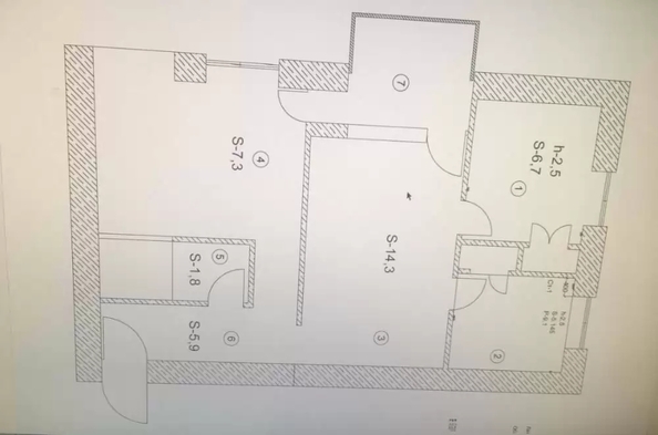 
  Продается 3-комн. квартира 45.1 м². Фото 10.