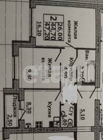 
   Продам 2-комнатную, 43 м², Архитектурная ул, 35

. Фото 10.