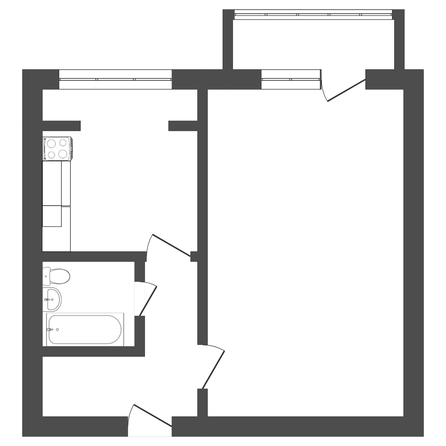 
  Сдам в аренду 1-комнатную квартиру, 34 м², Ставрополь

. Фото 10.