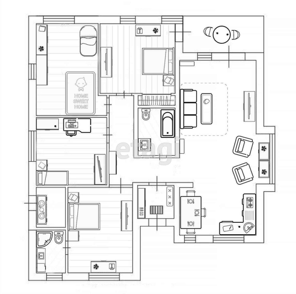 
   Продам дом, 140 м², Ставрополь

. Фото 13.