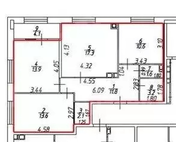 
  Продается 3-комн. квартира 78.2 м². Фото 20.