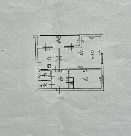 
  Продается 2-комн. квартира 57.8 м². Фото 12.
