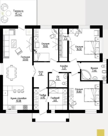 
  Продается дом 141.6 м². Фото 3.