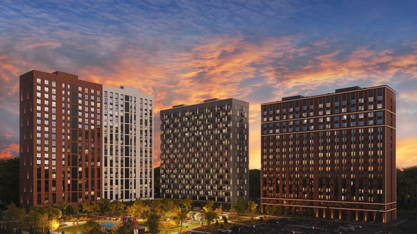 
  Продается 2-комн. квартира 62.3 м², в ЖК Основа, литер 5.3. Фото 1.