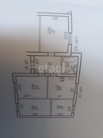 
  Продается 4-комн. квартира 100 м². Фото 12.