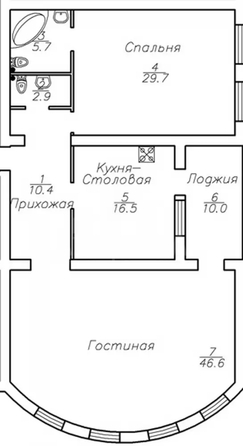 
  Продается 2-комн. квартира 111.8 м². Фото 23.