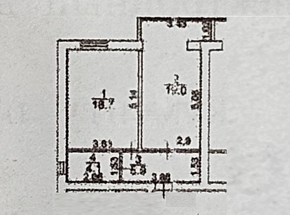 
  Продается 1-комн. квартира 47.8 м². Фото 2.